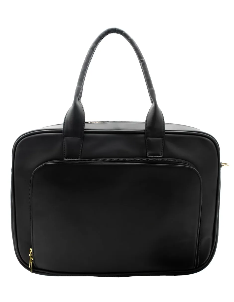 Bolsa Satchel en Piel vegana - Negro