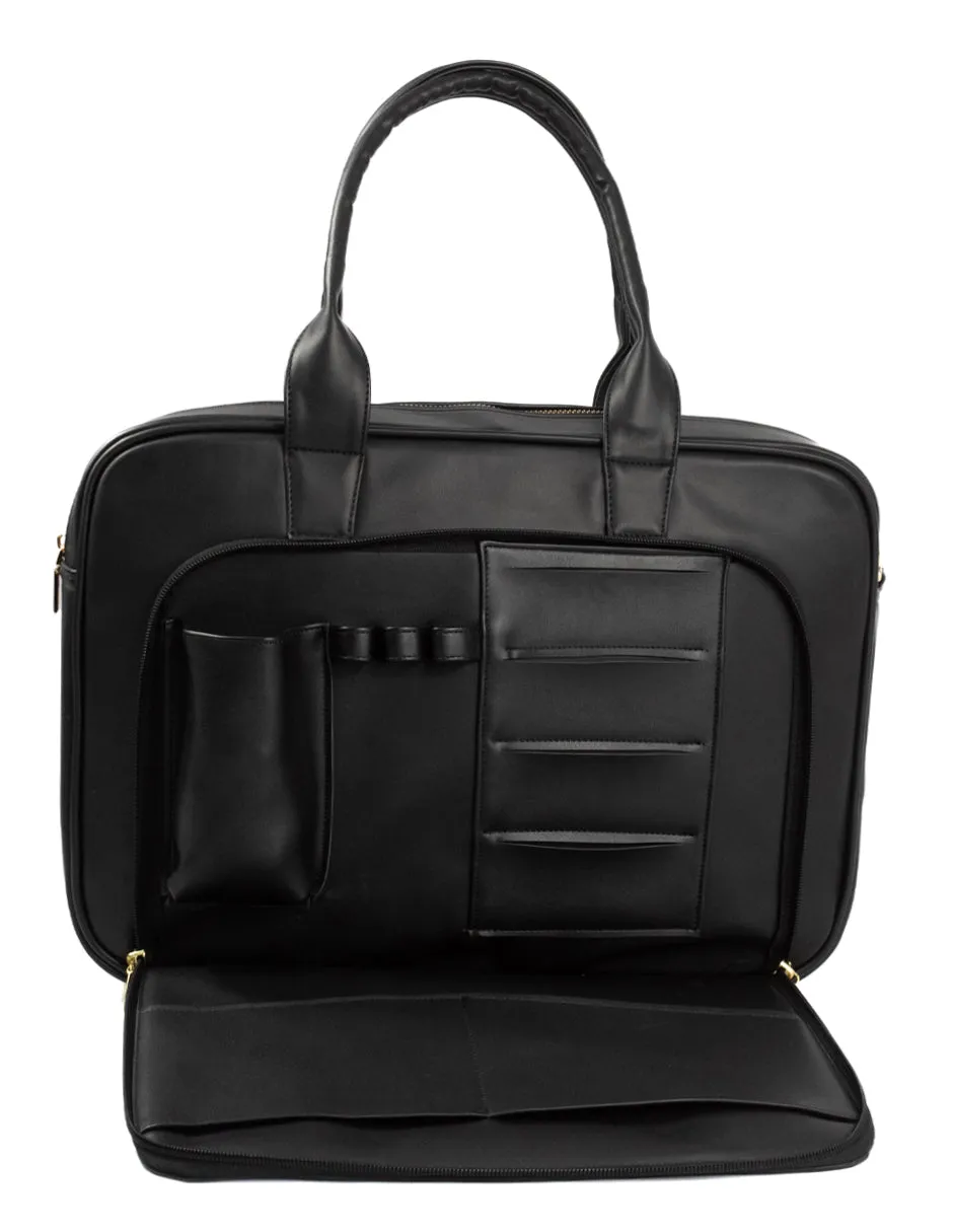 Bolsa Satchel en Piel vegana - Negro