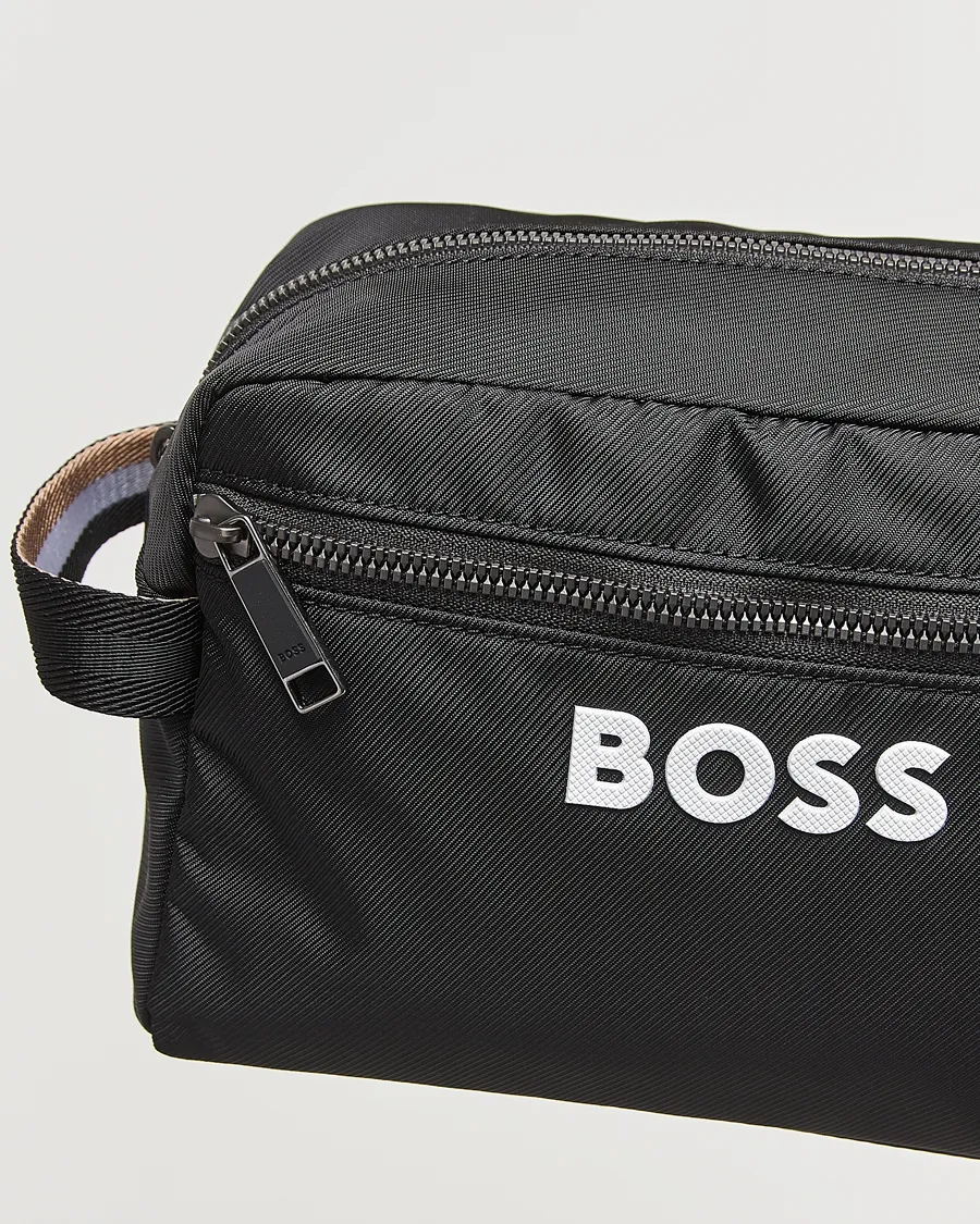 BOSS BLACK Catch Washbag Black