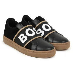 BOSS Zapatillas de piel