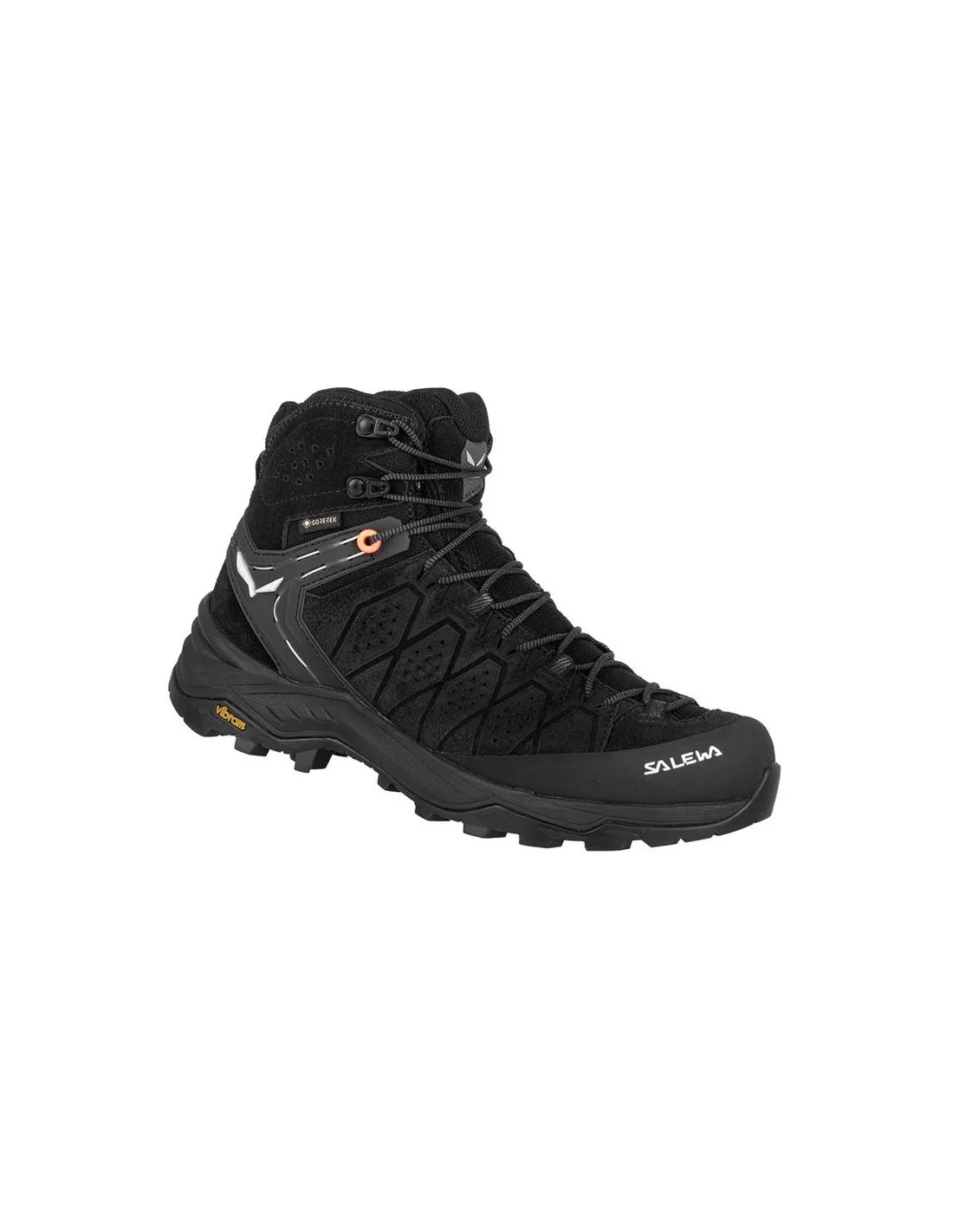 Bota de Montaña Salewa Ws Alp Trainer 2 Mid Gtx Mujer Negro/Negro