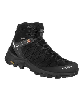 Bota de Montaña Salewa Ws Alp Trainer 2 Mid Gtx Mujer Negro/Negro