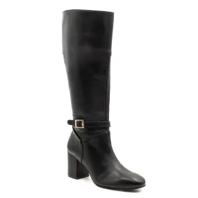 Botas altas Exterior Piel Color Negro Para Mujer De RBCOLLECTION