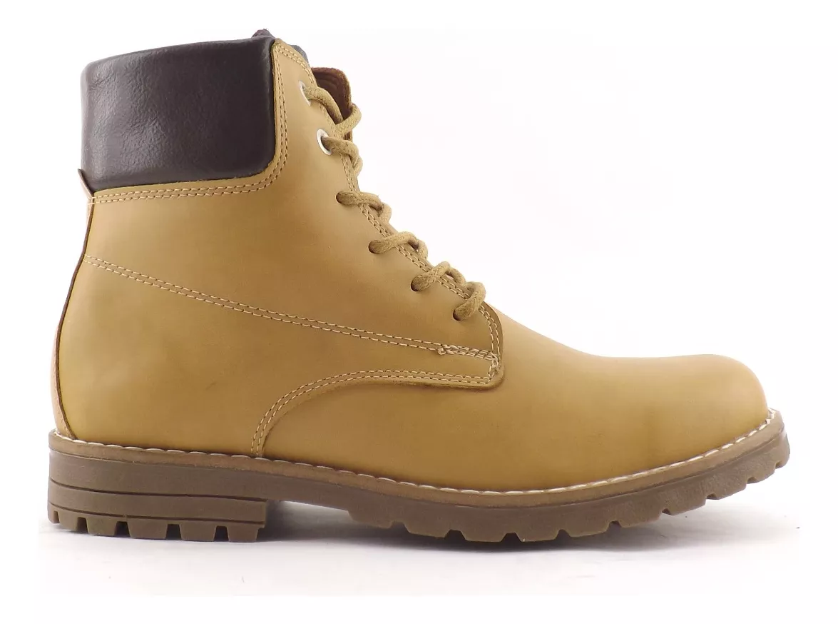 Botas Borcegos Acordonado Darmaz Cuero Hombre 1030 Carg