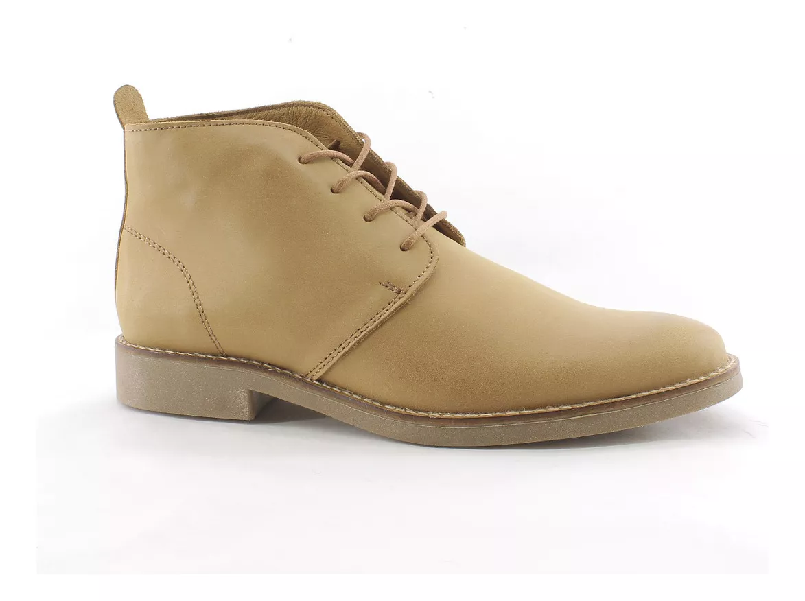 Botas Botineta Hombre Vestir Cuero Marsanto 0070 Carg