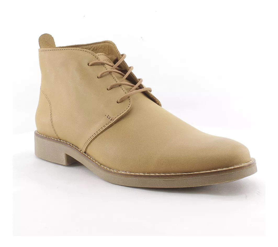 Botas Botineta Hombre Vestir Cuero Marsanto 0070 Carg