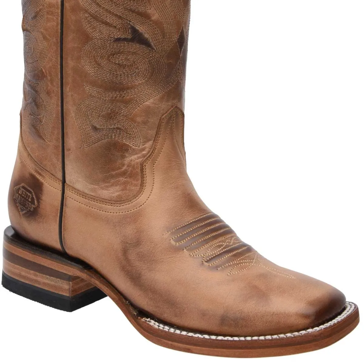 Botas de Cuero Horma Rodeo Napa para Mujer WD-508