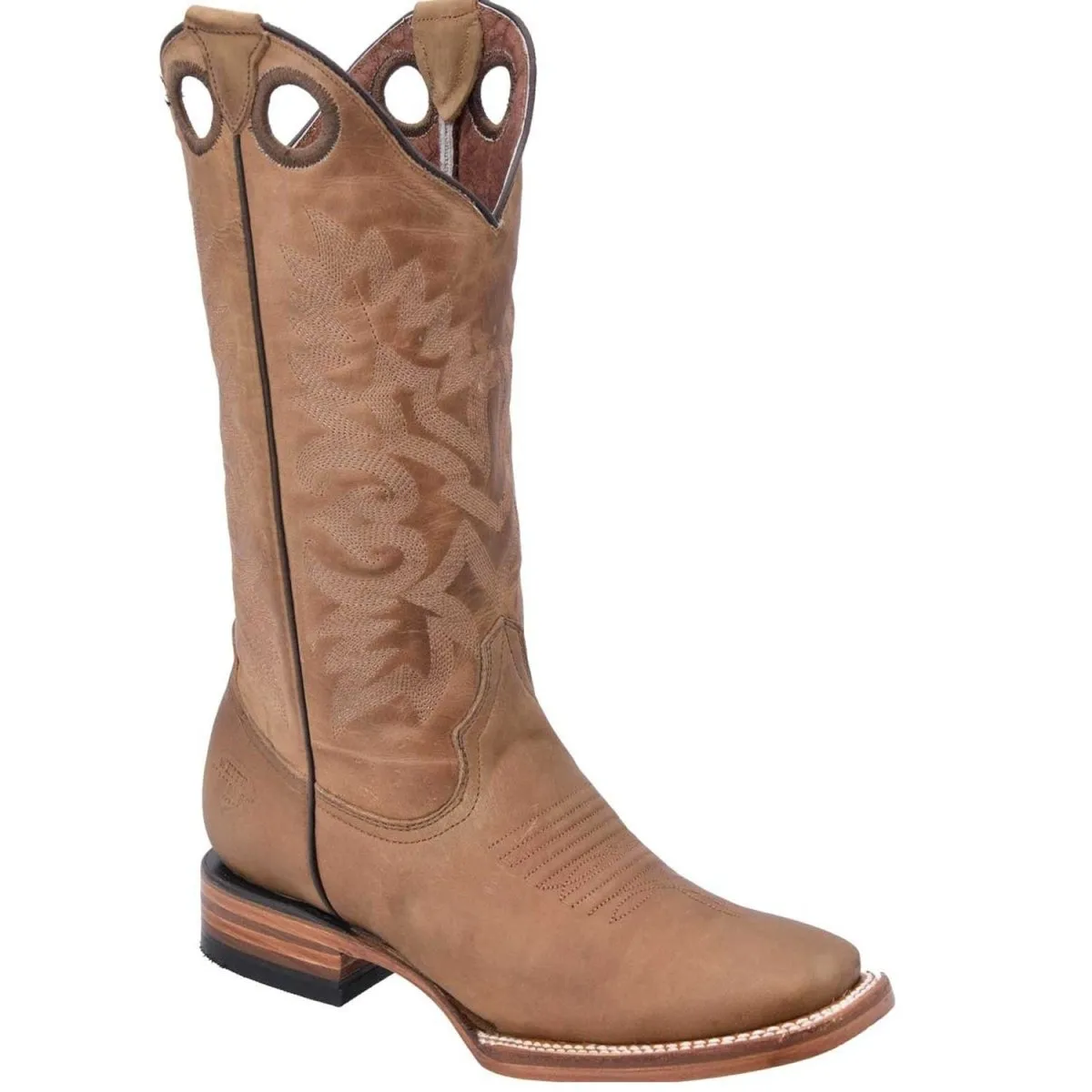 Botas de Cuero Horma Rodeo para Mujer WD-528