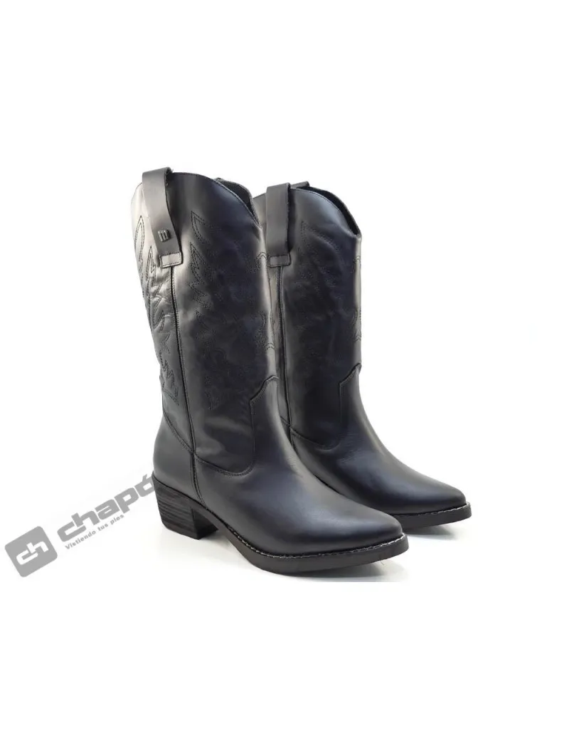 Botas Negro Mustang 58964