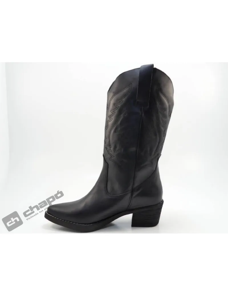 Botas Negro Mustang 58964