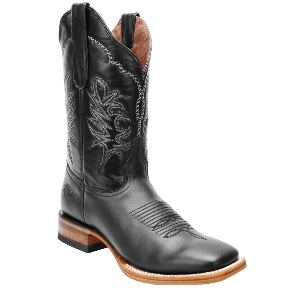 Botas Vaqueras de Cuero Original Horma Rodeo WD-335