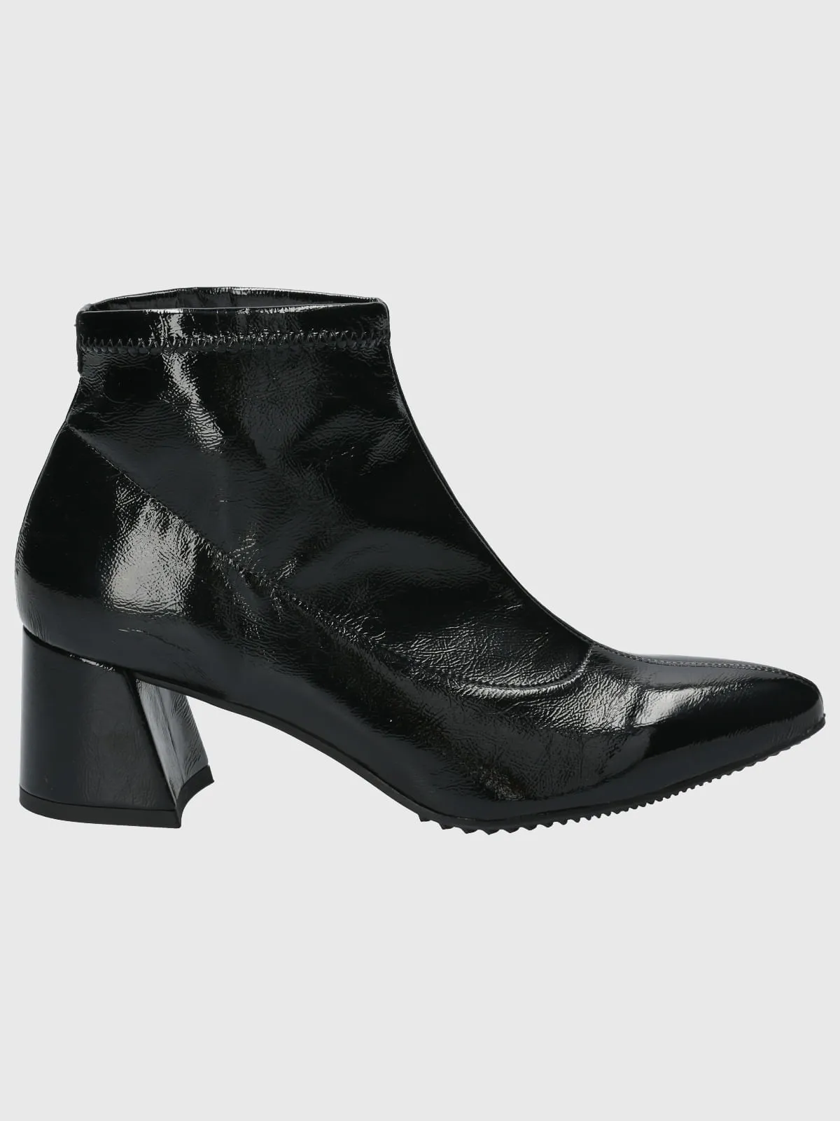 Botin Brunate Cuero Mujer Padua Negro