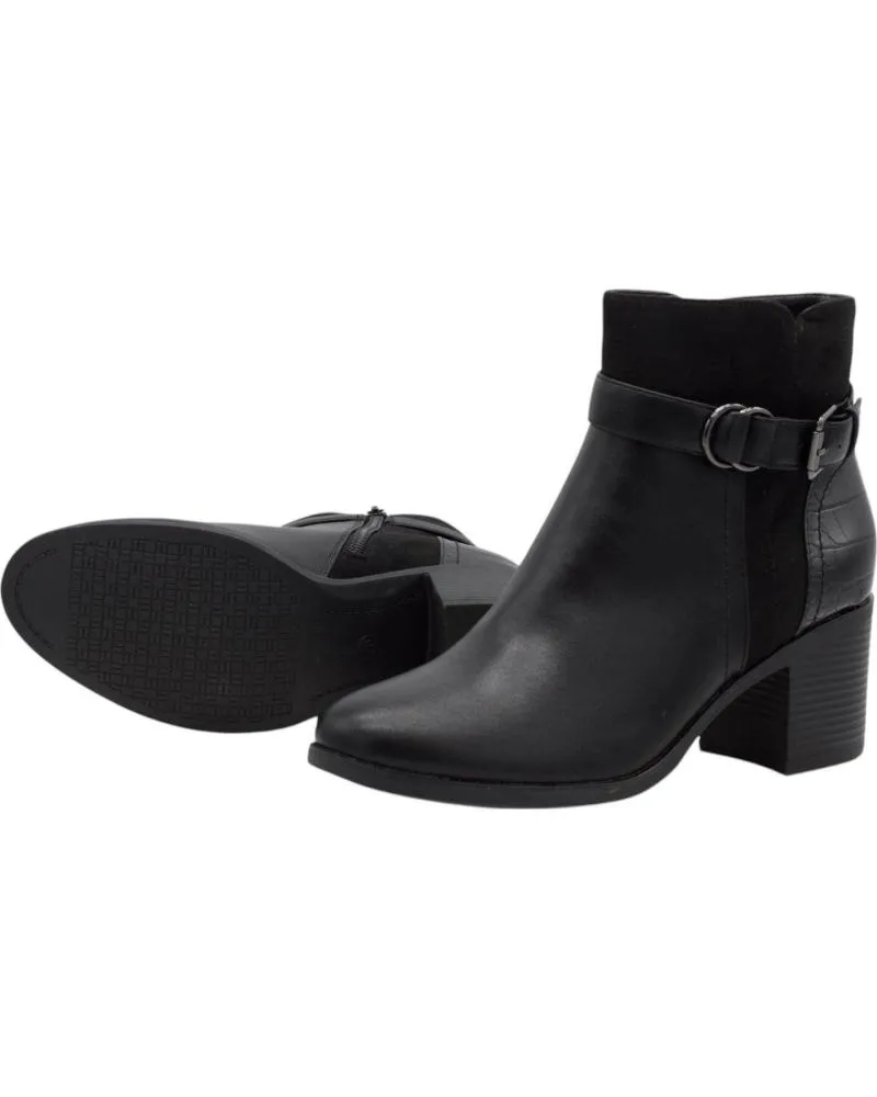 Botines AMARPIES  de Mujer BOTINES DE MUJER ASY27295 EN  NEGRO