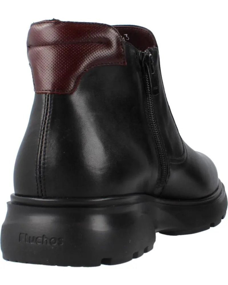 Botines de Hombre FLUCHOS F1852 NEGRO