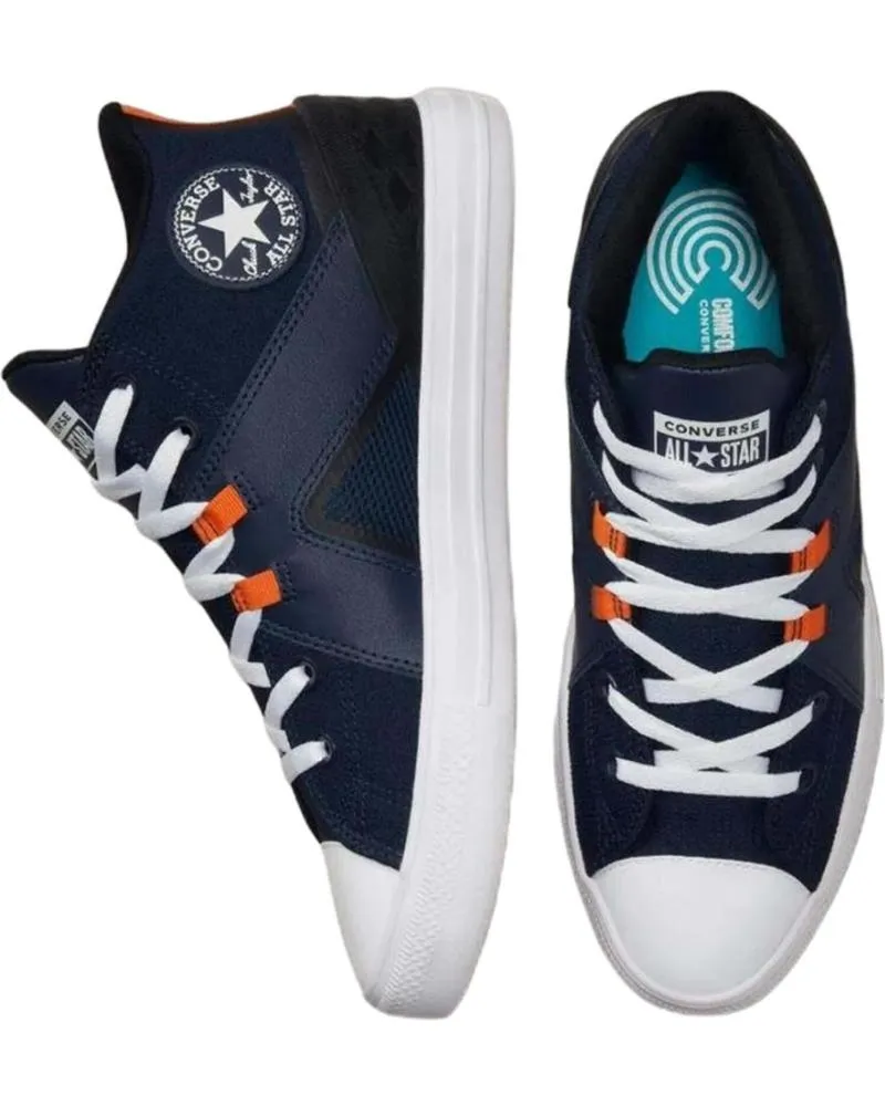 Botines de Mujer y Hombre CONVERSE UNISEX CHUCK TAYLOR ALL STAR FLUX ULTRA MID OBSIDIAN MARINO