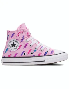 Botín Converse Chuck Taylor All Star Electric Bolt en Rosa