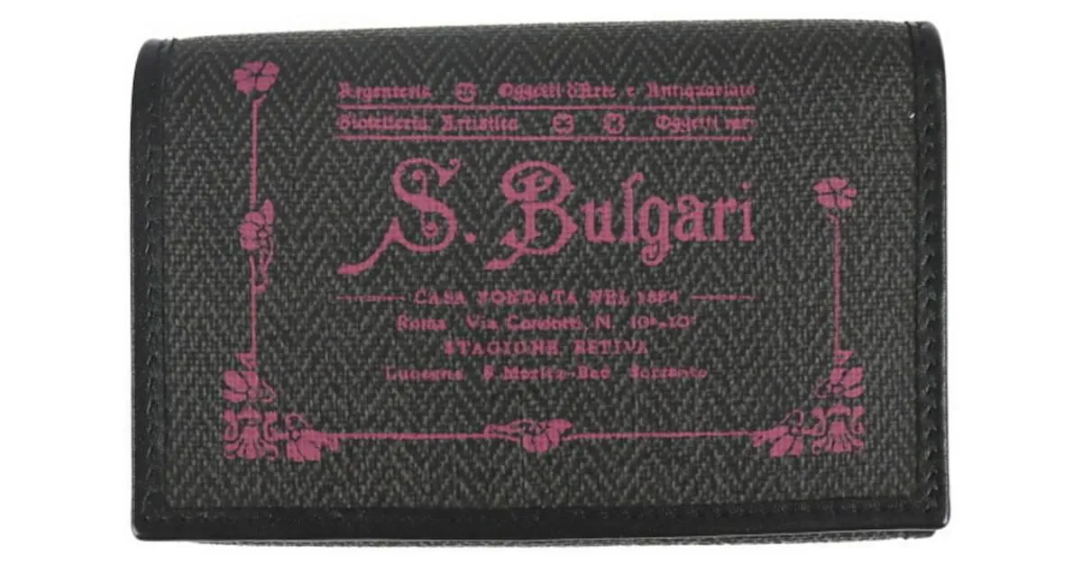 Bulgari Porte clés Negro 