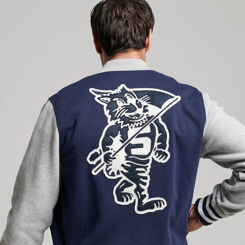 Buzo Abierto Para Hombre Vintage Collegiate Bomber Superdry 56727