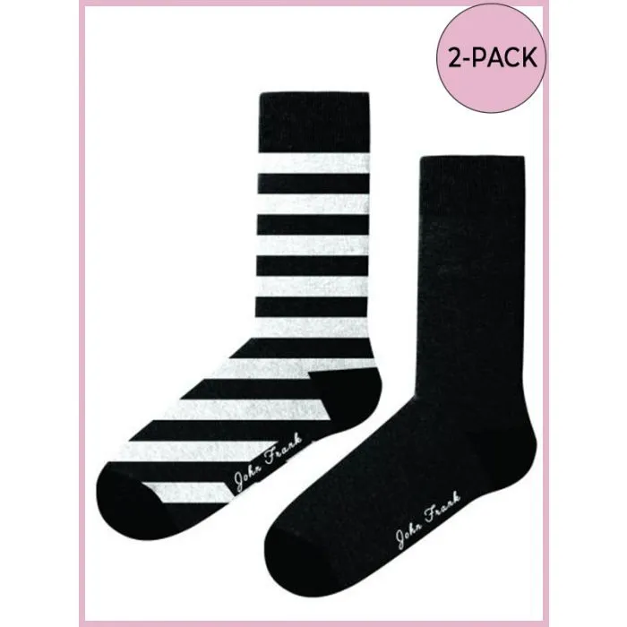 Calcetines mujer John Frank Algodón (Pack 2 pares) WJF2LS19-07