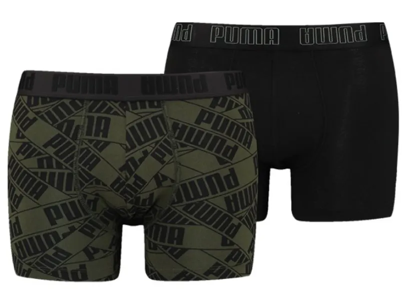 Calzoncillos bóxer Puma Print Boxer 2 Pack