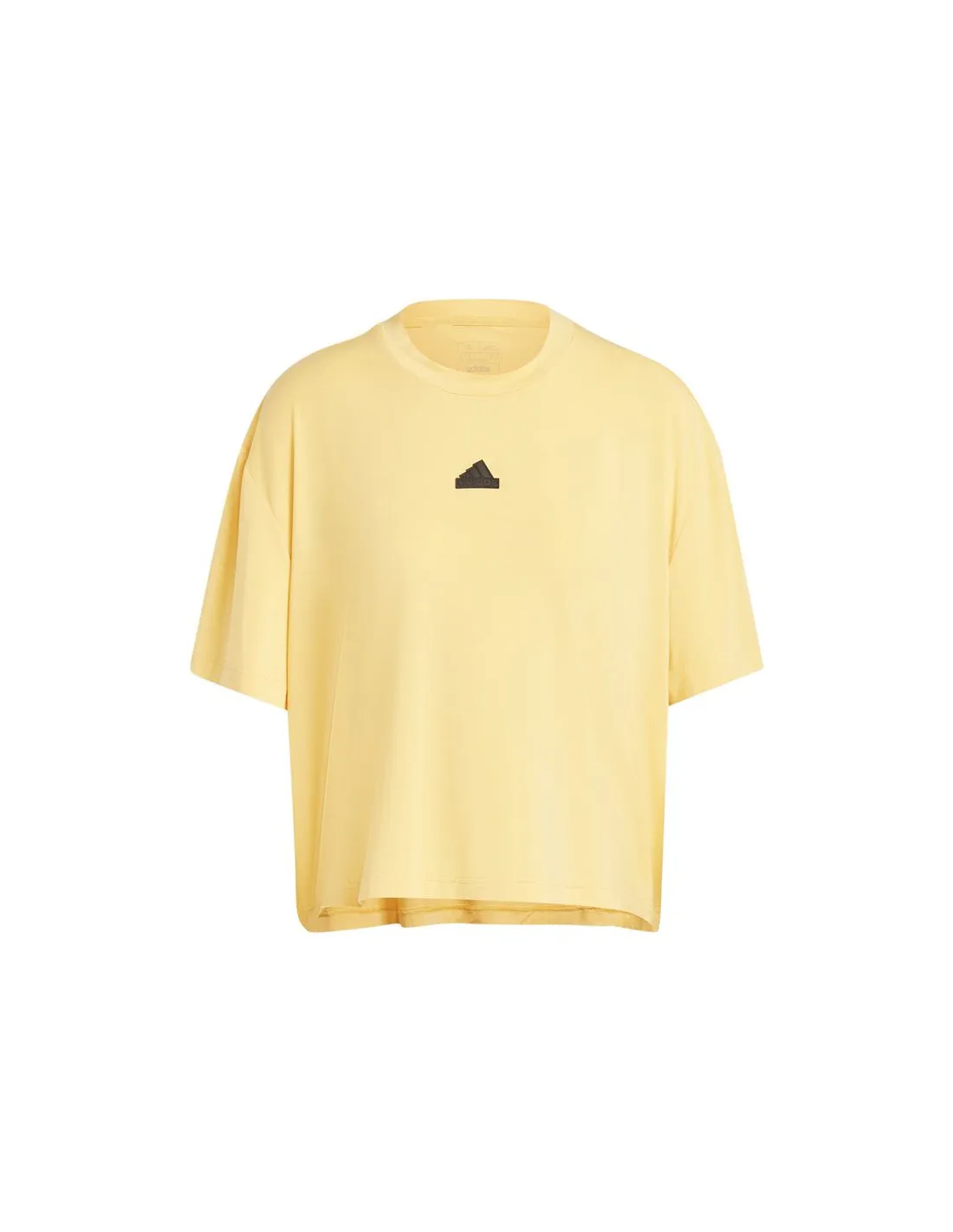 Camiseta adidas City Escape Q2 Loose Mujer Amarillo