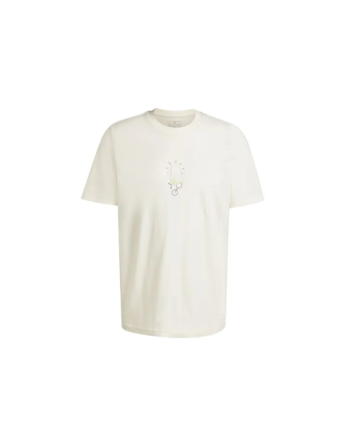 Camiseta adidas Molded Linear Hombre Blanca