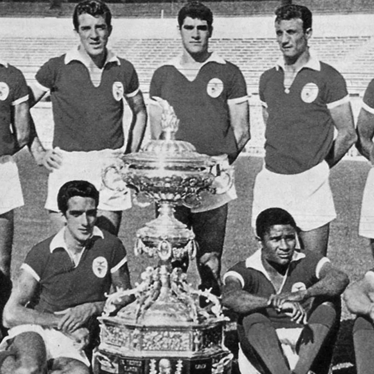 Camiseta COPA SL Benfica 1962 - 63 Retro