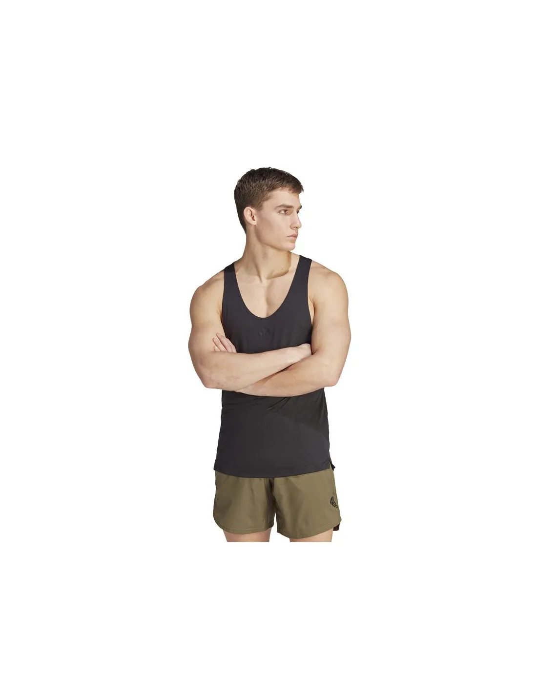 Camiseta de Fitness adidas Workout Stringer Hombre