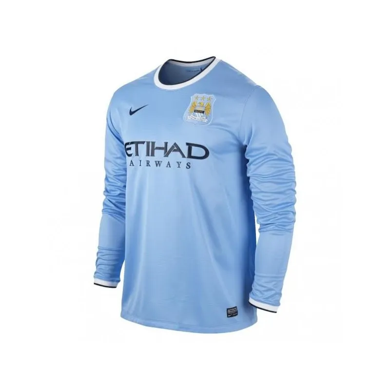 Camiseta de Manchester City home ML 2013/14 Nike