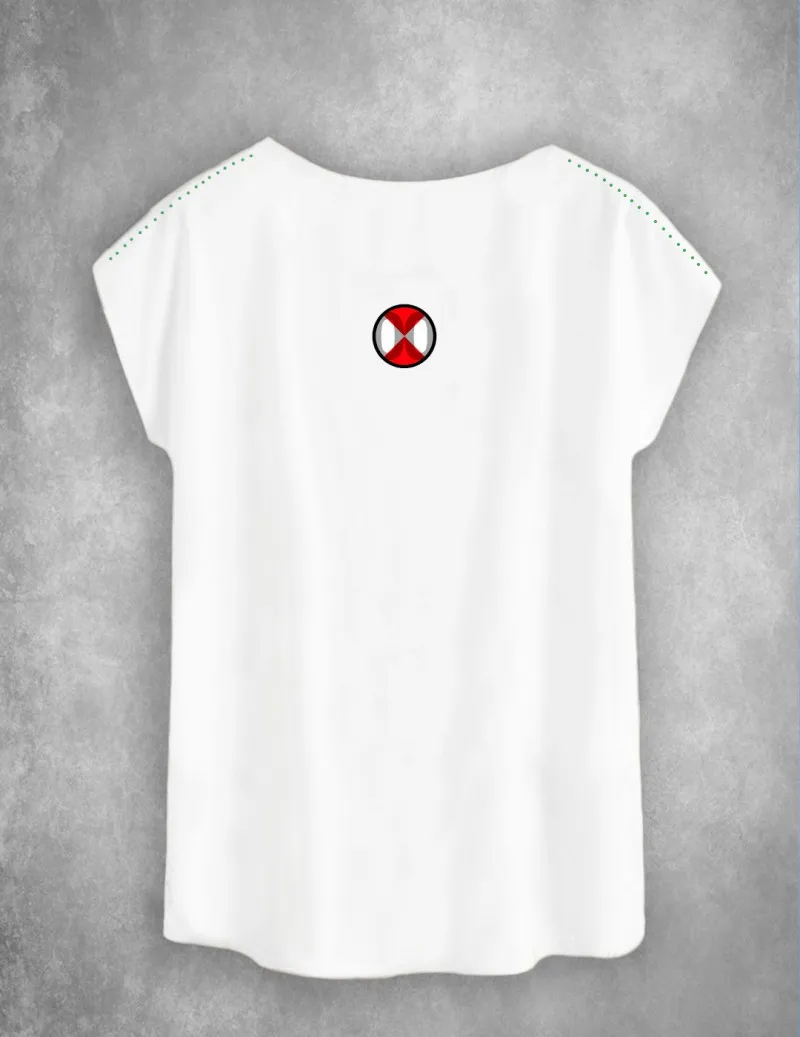 Camiseta de mujer KHALO blanco