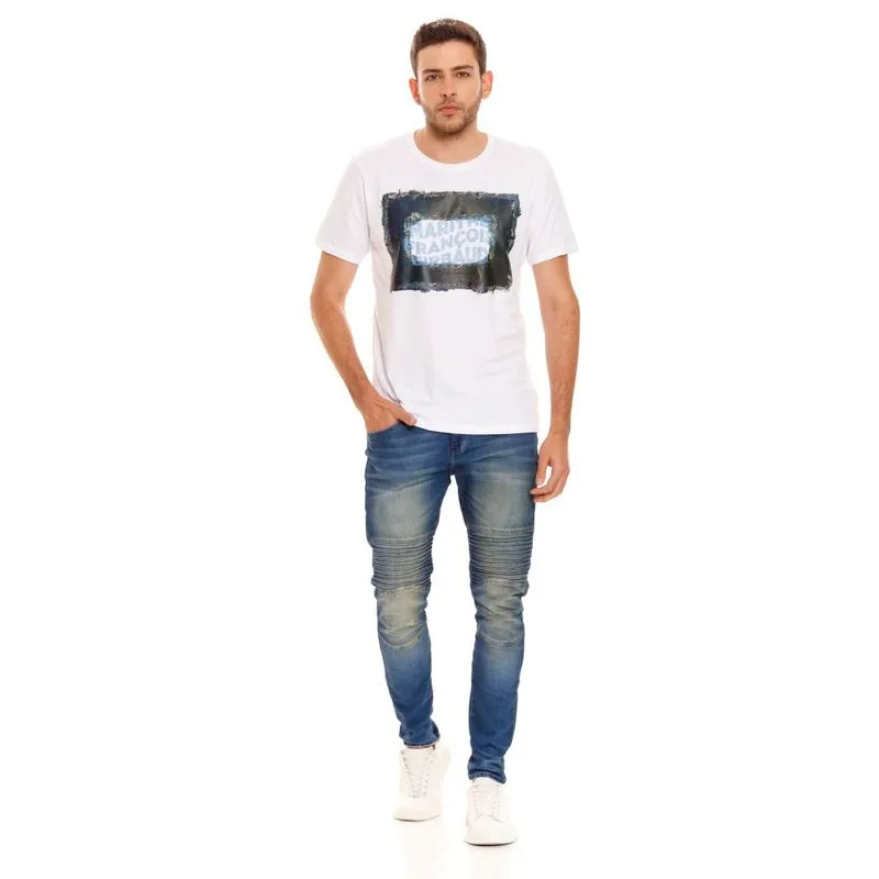 Camiseta Manga Corta Para Hombre Girbaud