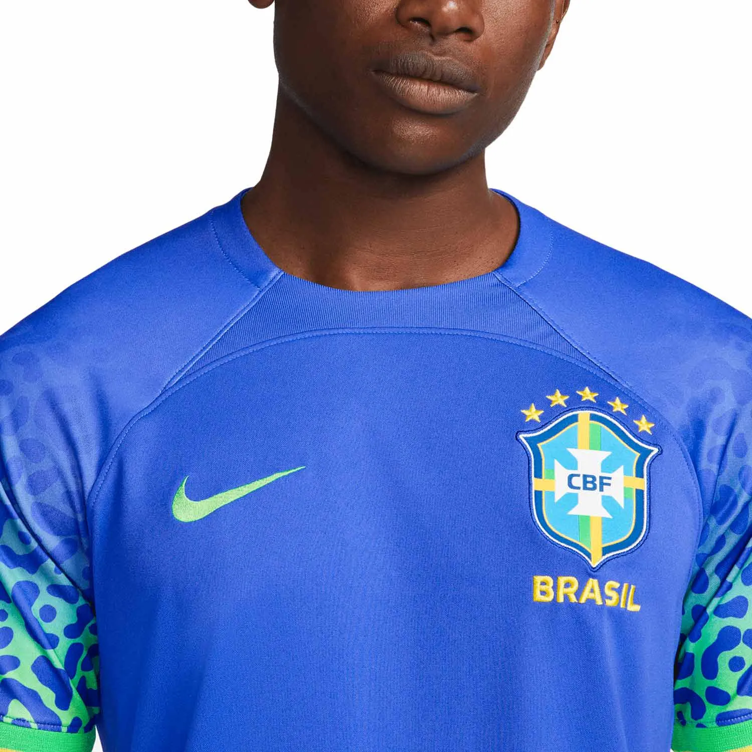 Camiseta Nike 2a Brasil 2022 2023 Dri-Fit Stadium