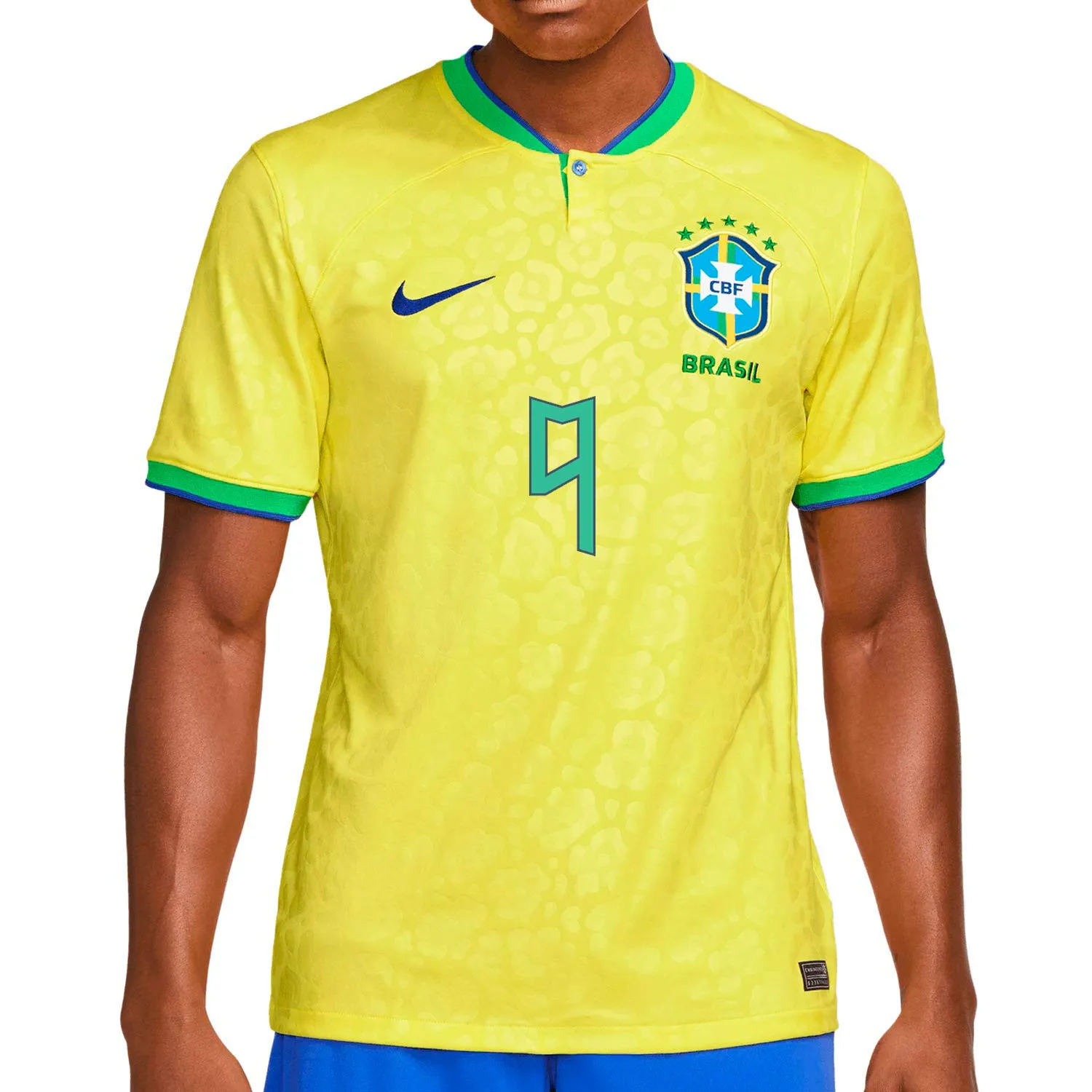 Camiseta Nike Brasil Richarlison 2022 2023 Dri-Fit Stadium