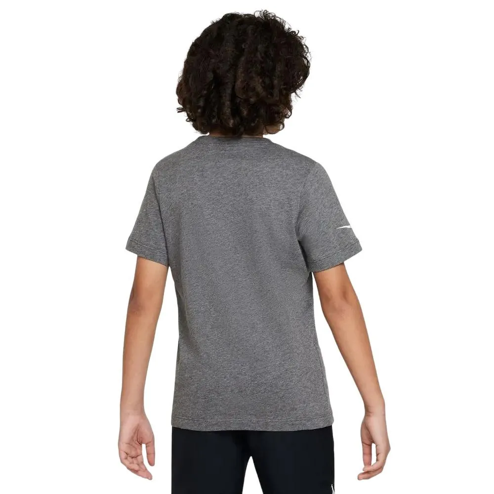 CAMISETA NIKE Y PARK TEE ANTRACITA JUNIOR CZ0909-071