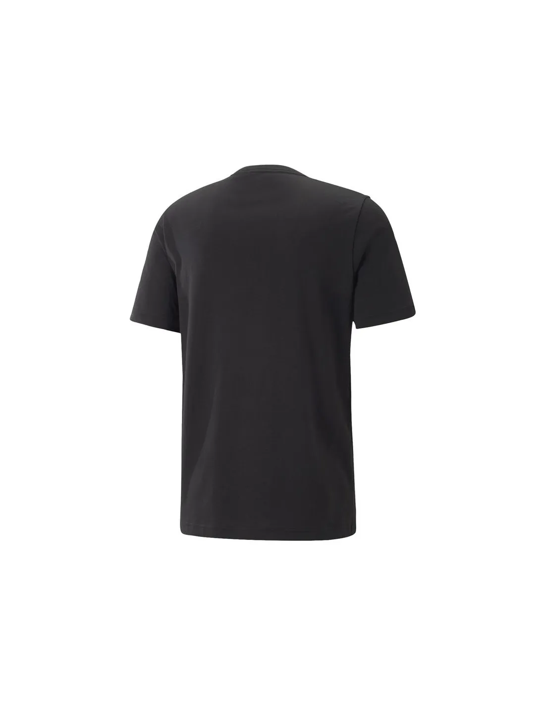 Camiseta Puma Essentials + 2 Col Logo Hombre Negro