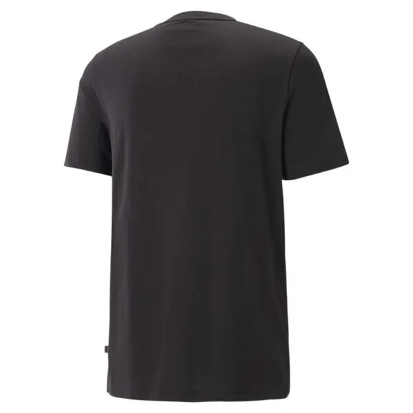 Camiseta Puma ESSENTIALS NEGRO