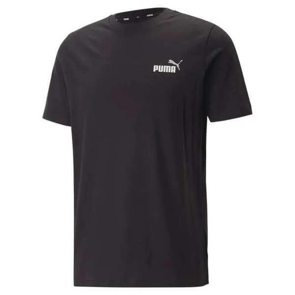 Camiseta Puma ESSENTIALS NEGRO