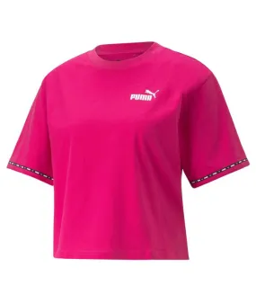 Camiseta Puma Power Tape Mujer Orchid Shadow