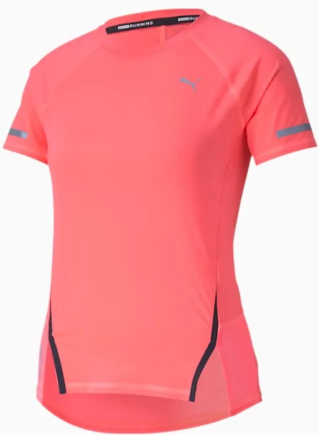 Camiseta Puma Runner ID Tee Ignite Pink W Run