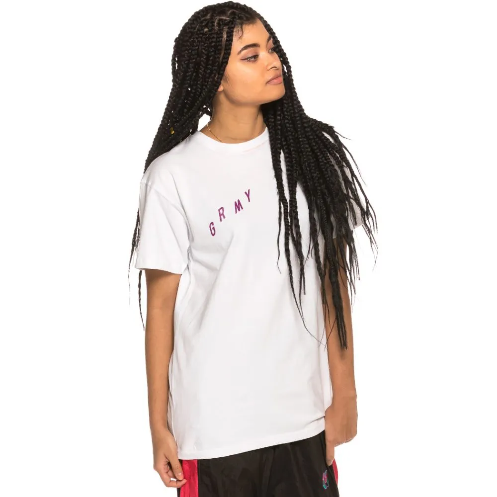 Camiseta Unisex Grimey Brick Top Tee SS19 White