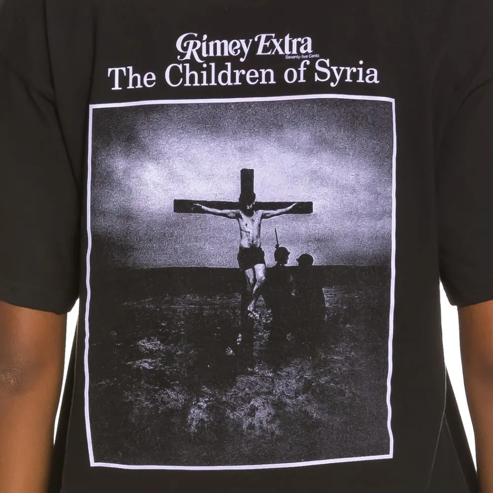 Camiseta Unisex Grimey Children Of Syria Tee FW19 Black