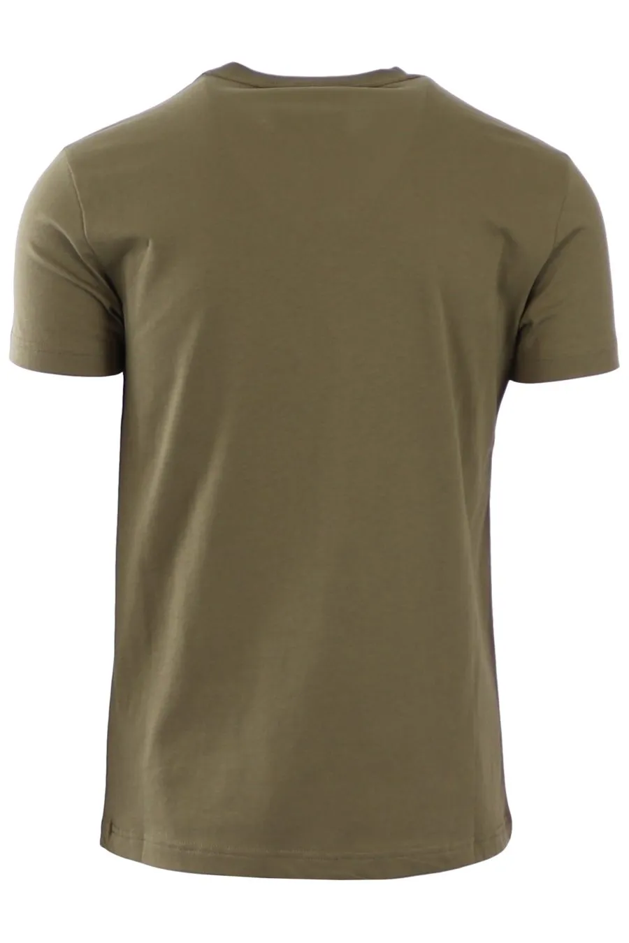 Camiseta Versace Jeans Couture militar logo en negro