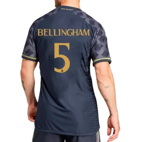 Camisetas adidas 2a Real Madrid Bellingham 2023 24 auténtica