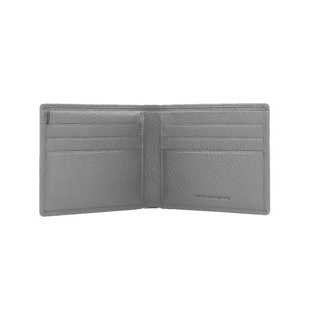 Cartera de Piel Piquadro PU3891MOSR/GR Color Gris