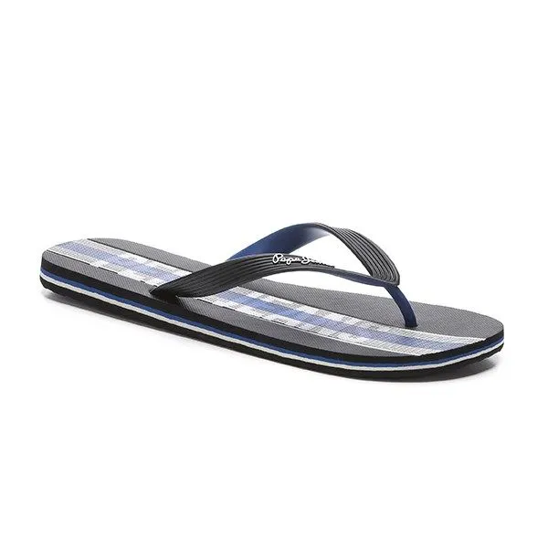 Chanclas para hombre PEPE JEANS Hawi Mark color negro