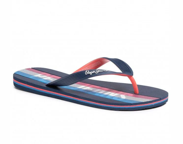 Chanclas para hombre PEPE JEANS Hawi Mark Marine