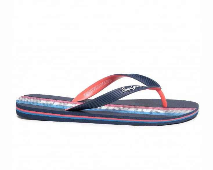 Chanclas para hombre PEPE JEANS Hawi Mark Marine