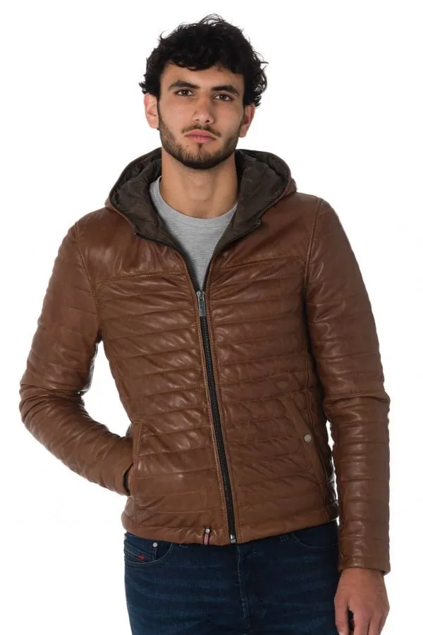 Chaqueta Hombre Oakwood Aurelien 3 Cognac 507