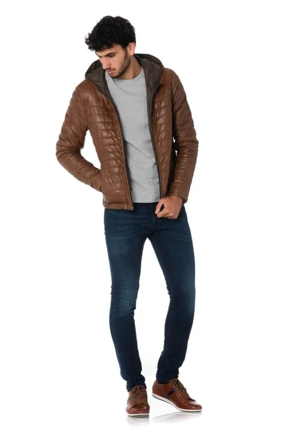 Chaqueta Hombre Oakwood Aurelien 3 Cognac 507