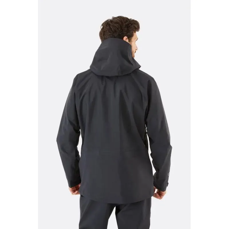 Chaqueta impermeable para hombre Rab Kangri Gtx (Negro)